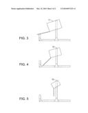 Portable cooler drying frame diagram and image