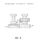 Roof panel seaming apparatus with leading guide finger diagram and image