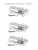 Apparatus for observing combustion conditions in a gas turbine engine diagram and image