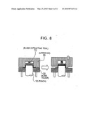 PRESS FORMING METHOD FOR METAL SHEET AND FRAME PART FOR AUTOMOTIVE BODY MANUFACTURED THEREBY diagram and image