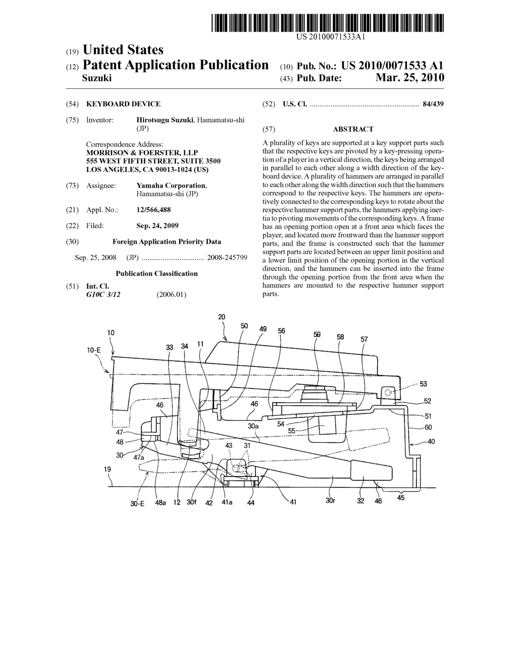 Keyboard Device - diagram, schematic, and image 01