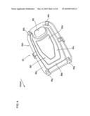 Air cleaner housing and intake system for an engine, and vehicle incorporating same diagram and image