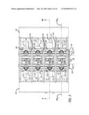 Opposed piston, compression ignition engine with single-side mounted crankshafts and crossheads diagram and image