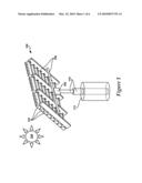 Attaching Solar Collectors to a Structural Framework Utilizing a Flexible Clip diagram and image