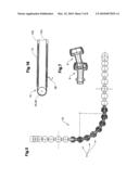 DEVICE FOR TRANSMITTING FORCE AND CONVEYING SYSTEM diagram and image