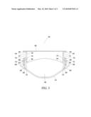 Exteriorly Mounted Wear Liner for Bulk Material Conveyor Belt Systems diagram and image