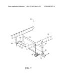 Apparatus for and method of servicing conveyor belt return rollers during belt operation diagram and image