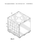 Dunnage Structure Made With Multiple Ply Partitions diagram and image