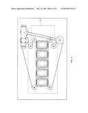 Package conveyor for continuous process microwave applicator diagram and image