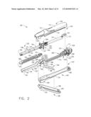 LOCKOUT ARRANGEMENT FOR A SURGICAL STAPLER diagram and image