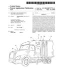 Foldable cab extender for a tractor-trailer truck diagram and image