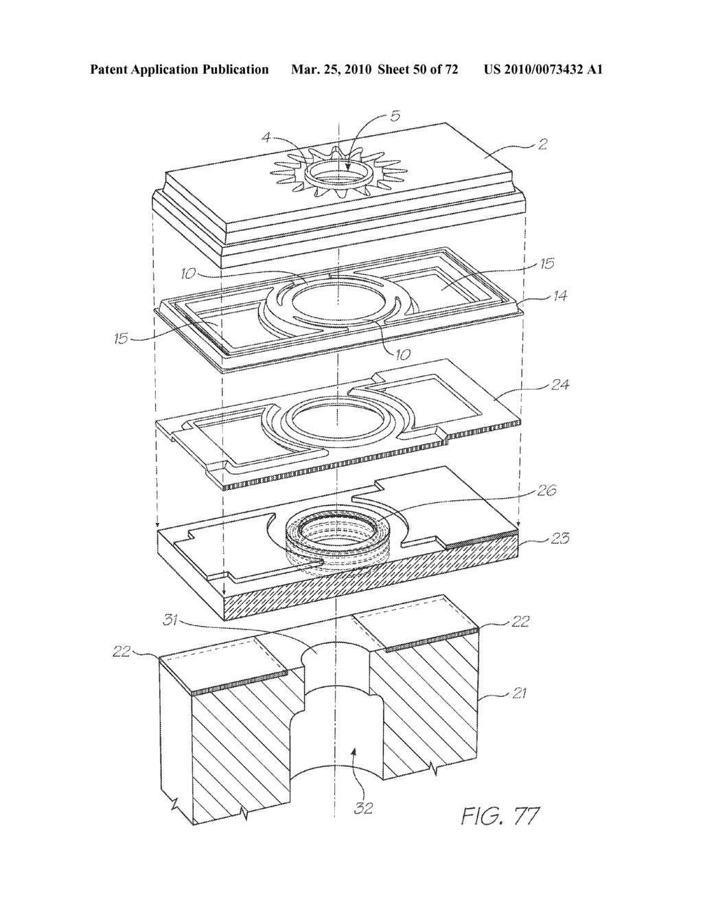 Ink Jet Printhead Incorporating Heater Element Proportionally Sized To Drop Size - diagram, schematic, and image 51