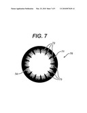 TINTED CONTACT LENSES WITH COMBINED LIMBAL RING AND IRIS PATTERNS diagram and image