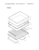 LAMP CASE, AND BACKLIGHT DEVICE AND FLAT DISPLAY DEVICE USING IT diagram and image