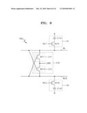 SEMICONDUCTOR DEVICE INCLUDING ASYMMETRIC SENSE AMPLIFIER diagram and image