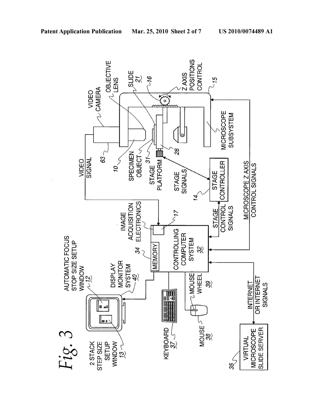 FOCUSABLE VIRTUAL MICROSCOPY APPARATUS AND METHOD - diagram, schematic, and image 03