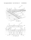 Structure forming a breakwater and capable of ice free, year round operation diagram and image