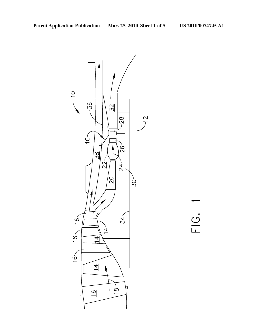 DUAL STAGE TURBINE SHROUD - diagram, schematic, and image 02