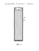 Cell thermal runaway propagation resistance using an internal layer of intumescent material diagram and image