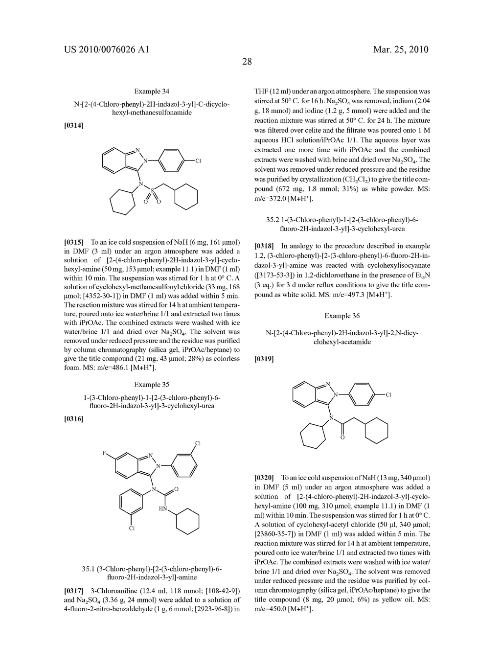 3-AMINO-INDAZOLE OR 3-AMINO-4,5,6,7-TETRAHYDRO-INDAZOLE DERIVATIVES - diagram, schematic, and image 29