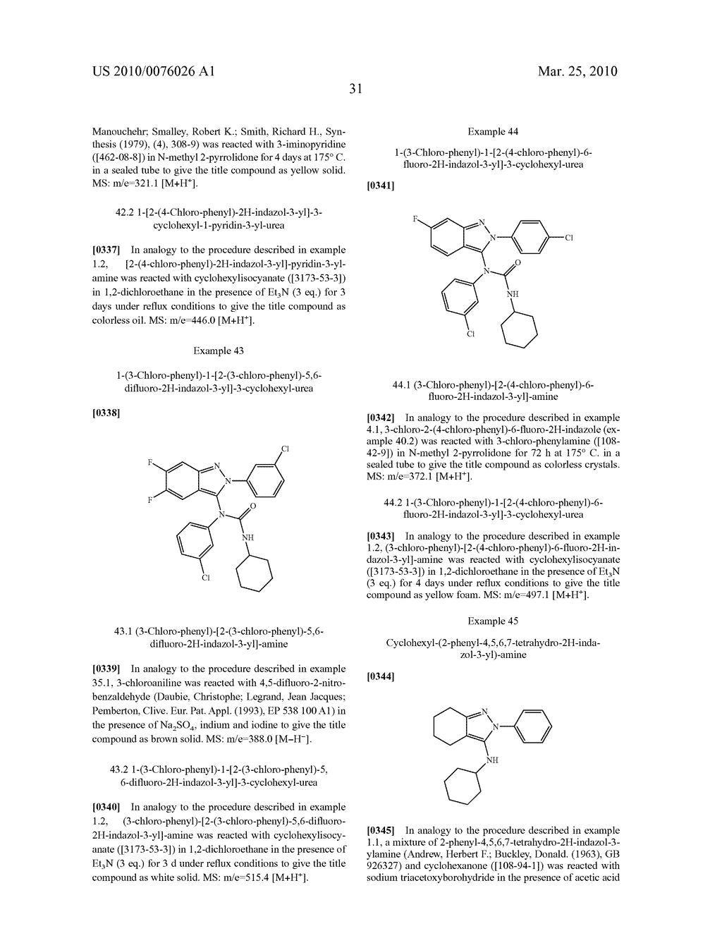 3-AMINO-INDAZOLE OR 3-AMINO-4,5,6,7-TETRAHYDRO-INDAZOLE DERIVATIVES - diagram, schematic, and image 32