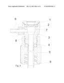 Detachable And Freely Rotating Hemostasis Valve diagram and image