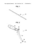 Curvilinear spinal access method and device diagram and image