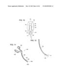 Curvilinear spinal access method and device diagram and image