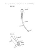 Curvilinear spinal access method and device diagram and image