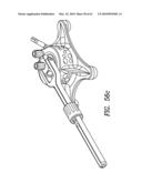 Curvilinear spinal access method and device diagram and image