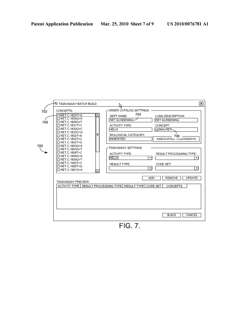 COMPUTERIZED SYSTEM AND METHOD FOR BUILDING A SYSTEM OF TEST COMPONENTS FOR A HEALTHCARE ORDERABLE PROCEDURE - diagram, schematic, and image 08