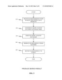 SYSTEM AND METHOD FOR INTERFACING SEARCH REQUEST AND CORRESPONDING SEARCH RESULT diagram and image