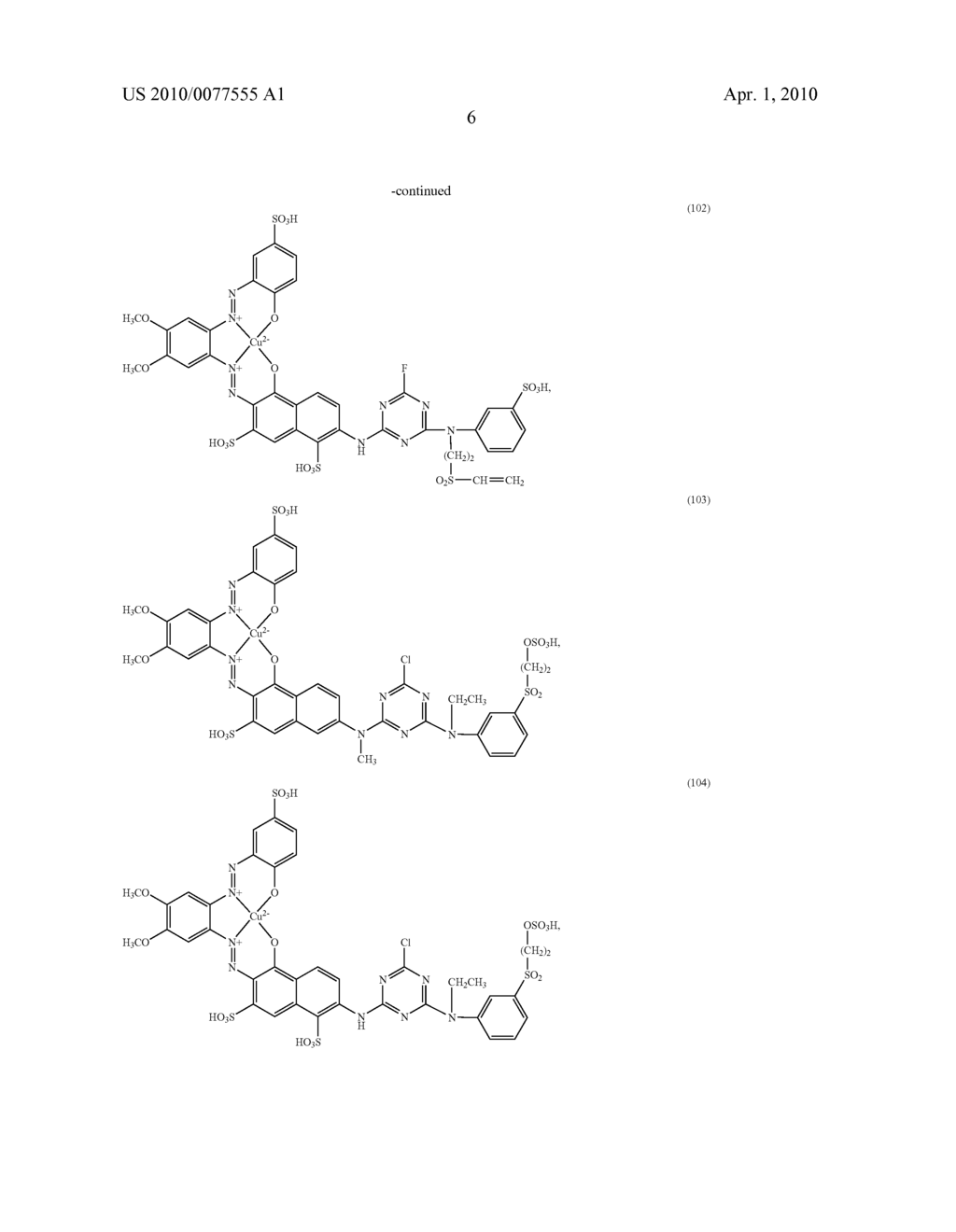 MIXTURES OF REACTIVE DYES AND THEIR USE IN A METHOD FOR TRICHROMATIC DYEING OR PRINTING - diagram, schematic, and image 08