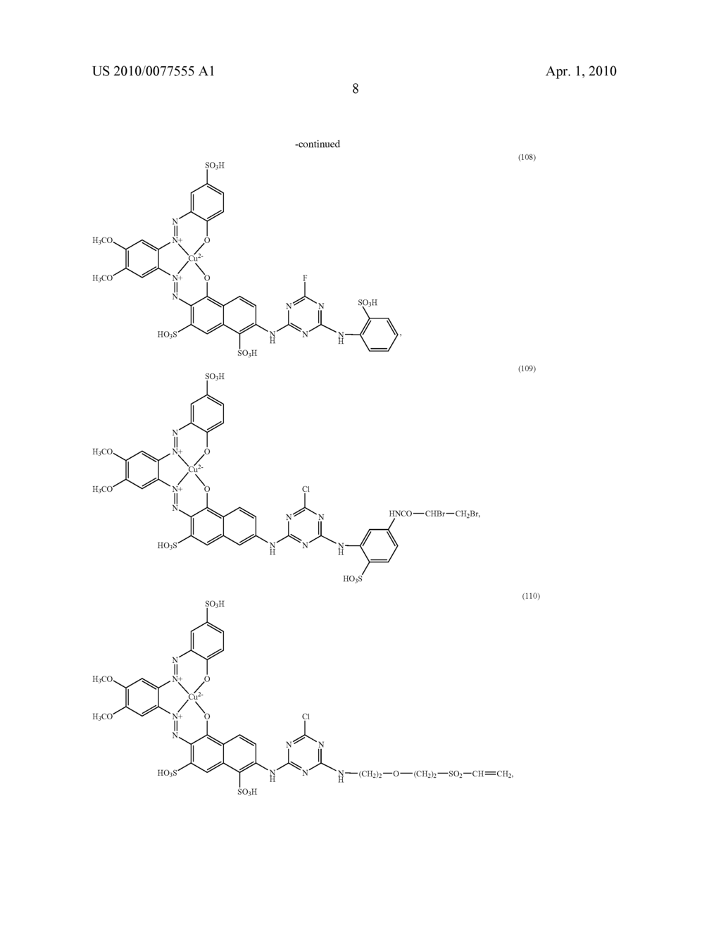 MIXTURES OF REACTIVE DYES AND THEIR USE IN A METHOD FOR TRICHROMATIC DYEING OR PRINTING - diagram, schematic, and image 10