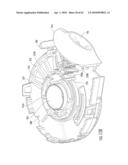 Dry Powder Inhalers with Dual Piercing Members and Related Devices and Methods diagram and image