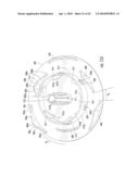 Dry Powder Inhalers with Dual Piercing Members and Related Devices and Methods diagram and image