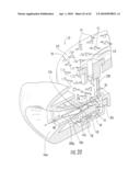 Dry Powder Inhalers with Dual Piercing Members and Related Devices and Methods diagram and image