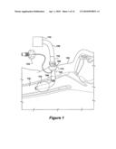 Medical Device Tube having a Flange with Opposing Support Ears for Improved Alignment and Retention of an Inner Cannula in an Outer Cannula diagram and image