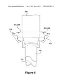 Medical Device Tube having a Flange with Opposing Support Ears for Improved Alignment and Retention of an Inner Cannula in an Outer Cannula diagram and image