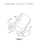 Medical Device Tube having a Flange with Opposing Support Ears for Improved Alignment and Retention of an Inner Cannula in an Outer Cannula diagram and image