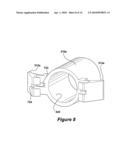 Medical Device Tube having a Flange with Opposing Support Ears for Improved Alignment and Retention of an Inner Cannula in an Outer Cannula diagram and image