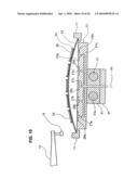 Method for securing a curved circuit board in die bonder and recording medium containing program for securing a curved circuit board in die bonder diagram and image