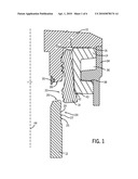 STRESS DISTRIBUTING WELLHEAD CONNECTOR diagram and image