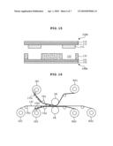 Printed circuit board including electronic component embedded therein and method of manufacturing the same diagram and image