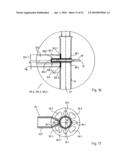 Vertical frame of metal diagram and image