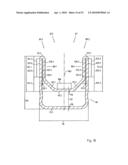 Vertical frame of metal diagram and image