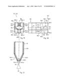 Vertical frame of metal diagram and image