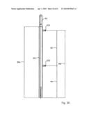 Vertical frame of metal diagram and image