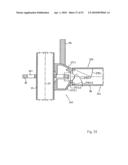 Vertical frame of metal diagram and image