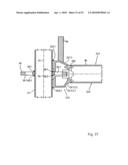 Vertical frame of metal diagram and image